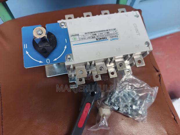 100amps Manual Changeover - main view