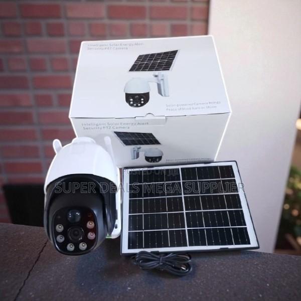 Outdoor Solar 4g PTZ Camera With Color Night Vision and Pir Alerts