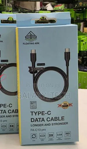 Floating Ark*Type C to Type C 1.8m* Data Cable Fa-C13 Pro