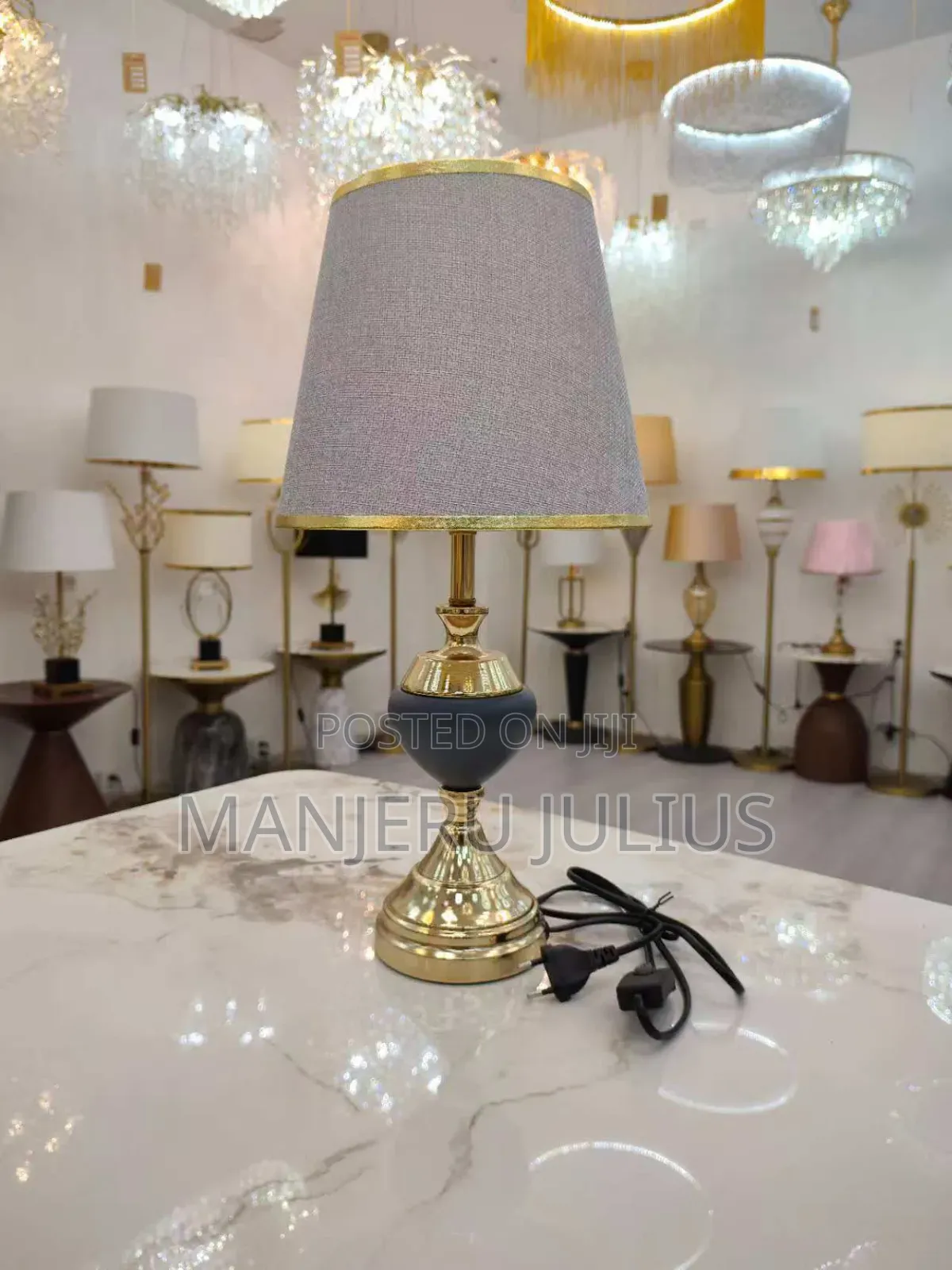 Elegant Bedside Lampshade