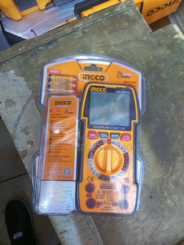 Affordable 1000v Ingco Digital Multimeter - main view