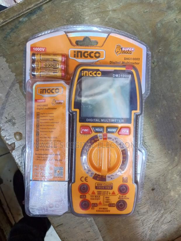 Efficient 1000v Ingco Digital Multimeter