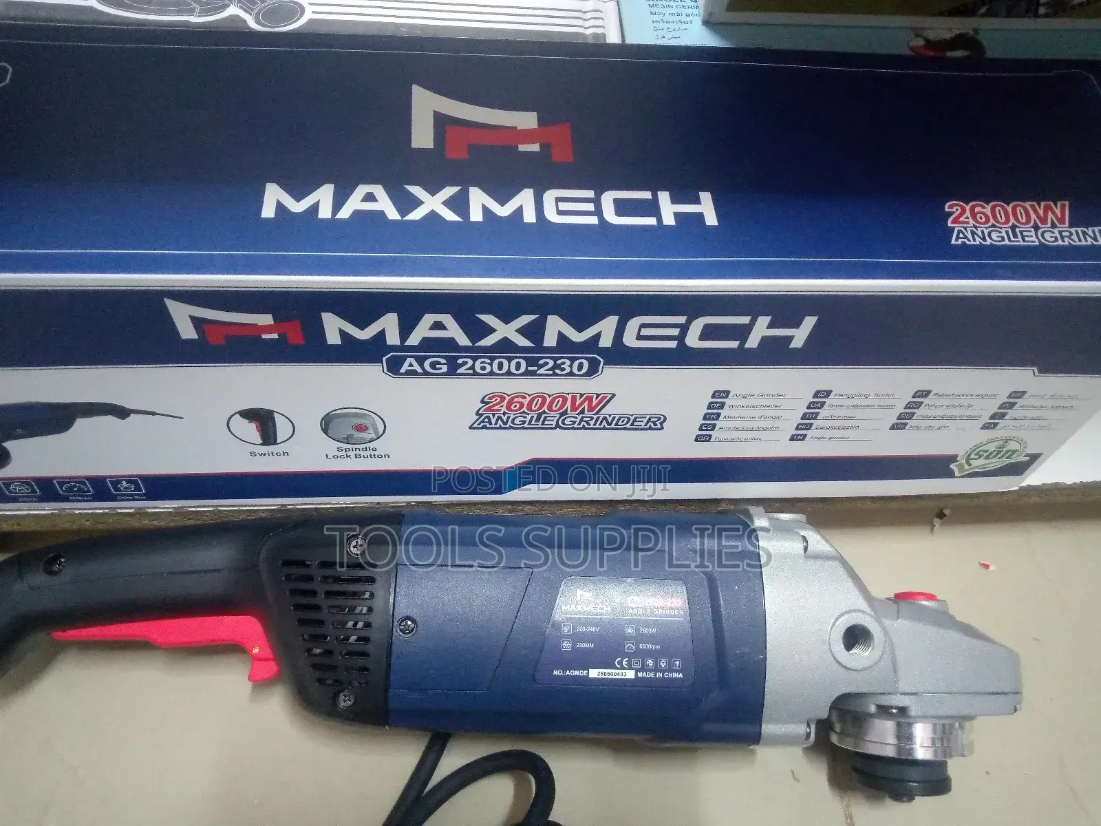 2600 Watts Angle Grinder