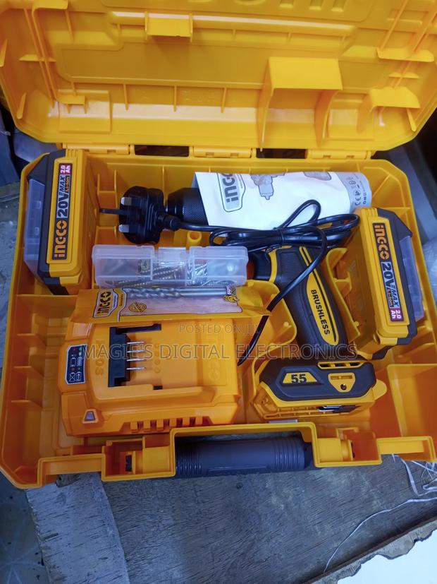 Reliable Ingco Brushless Drill - main view