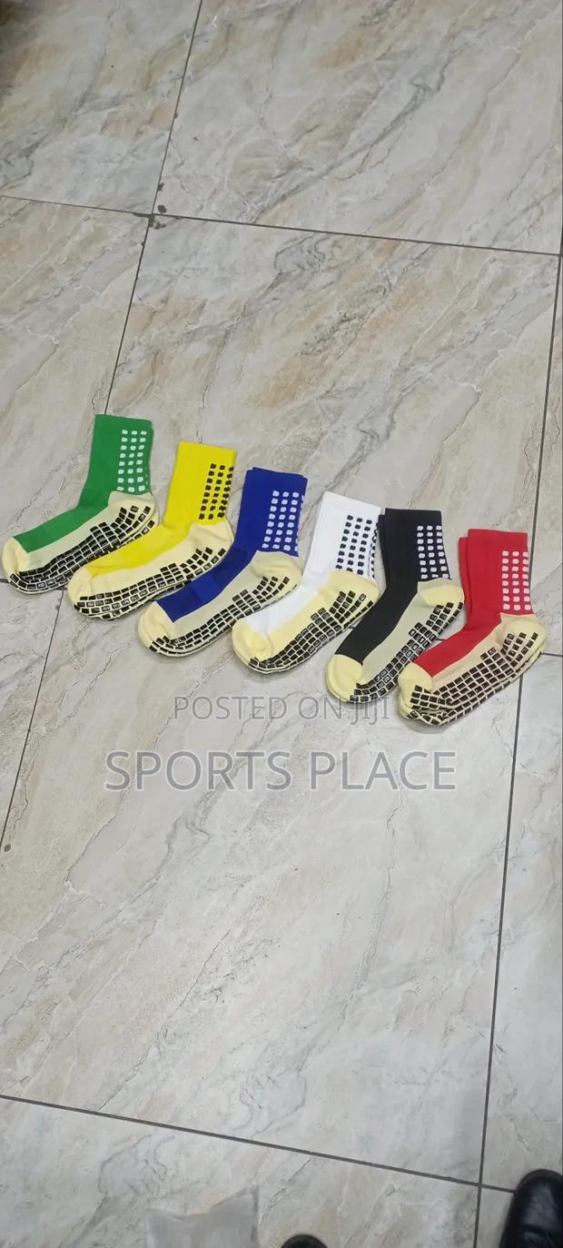 Men's Football Training Non-Slip Grip Socks