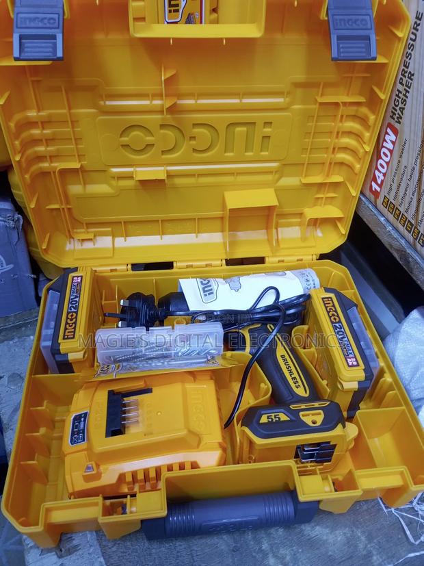 Powerful Ingco Brushless Drill 20v - main view