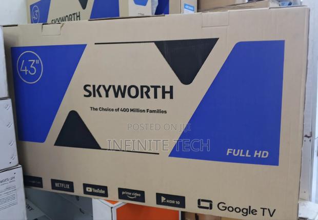 Skyworth 43′′ 43q6600 Smart Frameless Google Tv - main view