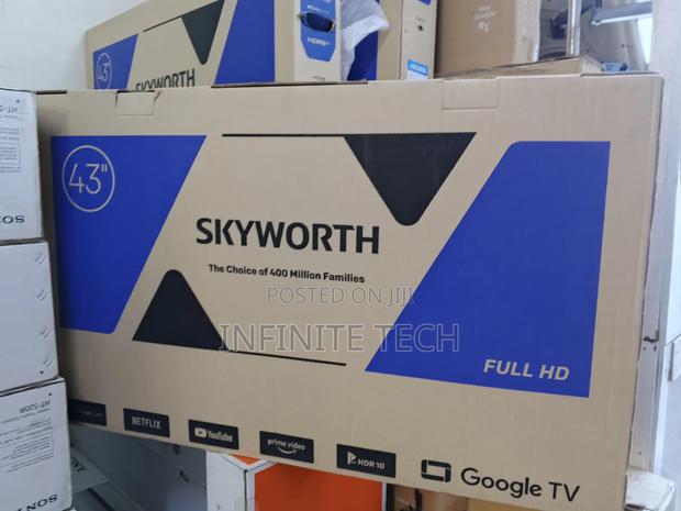 Skyworth 43′′ 43q6600 Smart Frameless Google Tv - thumbnail 2