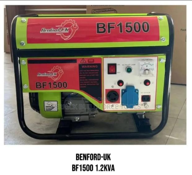Benford-Uk Bf1500 1.2kva Petrol Generator - main view