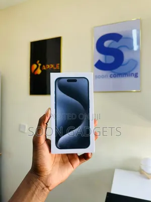 New Apple iPhone 15 Pro 256 GB Black