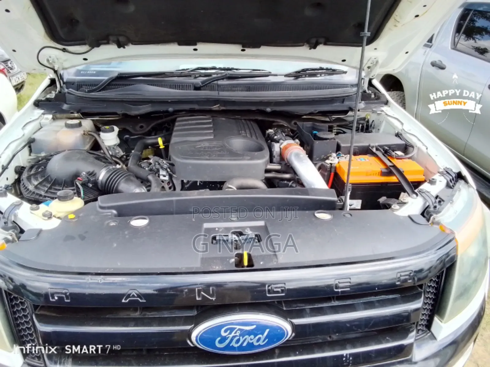 Ford Ranger Wildtrak 2012 White