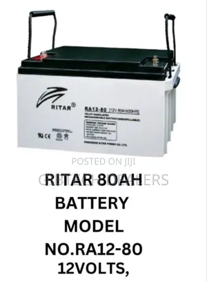 Ritar 80ah Deep Cycle Battery 80ah/20ah