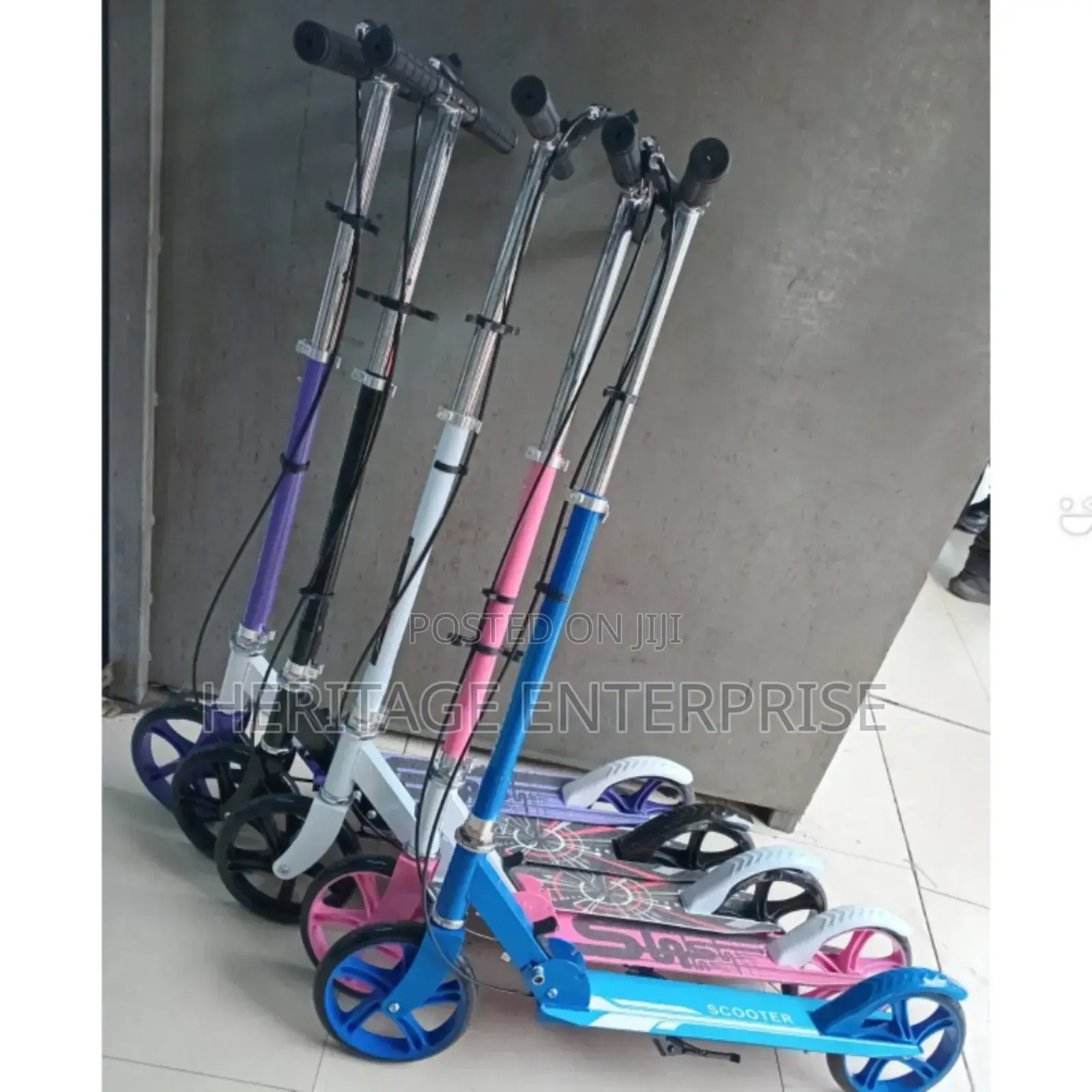 Metallic Scooter