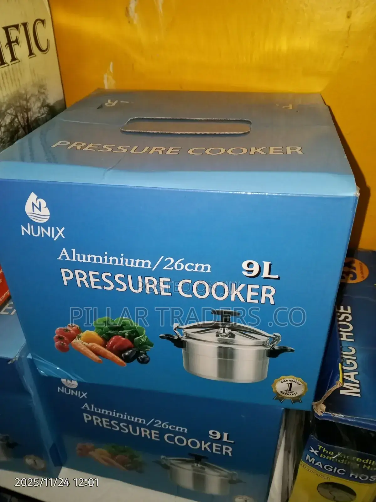 9litres Manual Pressure Cooker