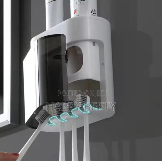 Wall-Mounted Automatic Toothpaste Dispenser - thumbnail 3