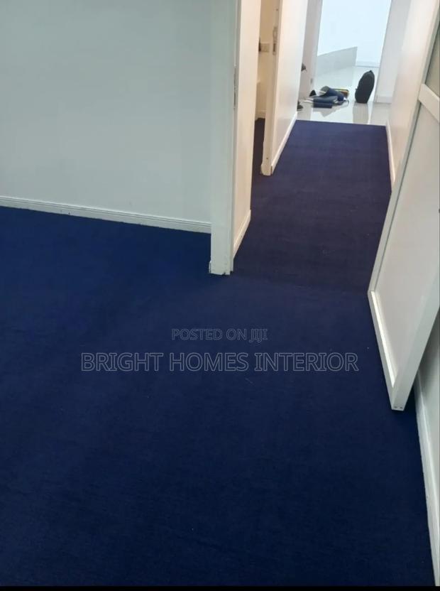 Navy Blue Office and Church Carpet Available