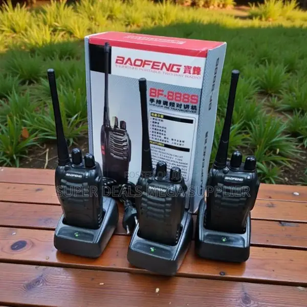 Baofeng Bf-888s Durable 16ch Handheld Walkie Talkie for Guards
