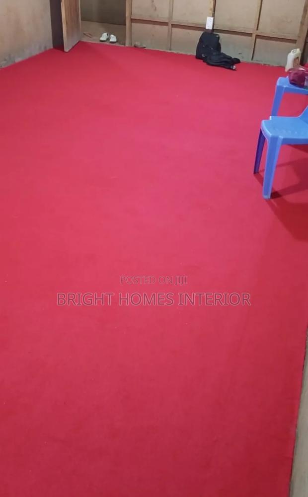 Red Smooth Carpet Church Carpet Available