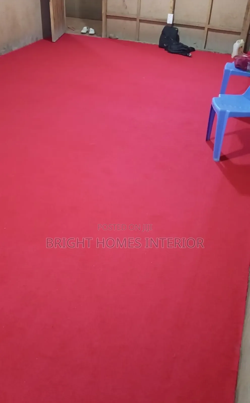 Red Smooth Carpet Church Carpet Available