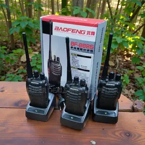 Bf-888s Baofeng Portable Walkie Talkie 16ch With Rechargeable Battery