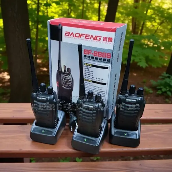 Baofeng Bf-888s Two- Way Long Range 16 Channel Walkie Talkie for Teams