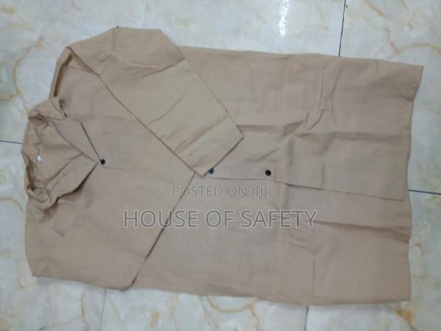 Beige Dustcoat Woven Fabric - thumbnail 2