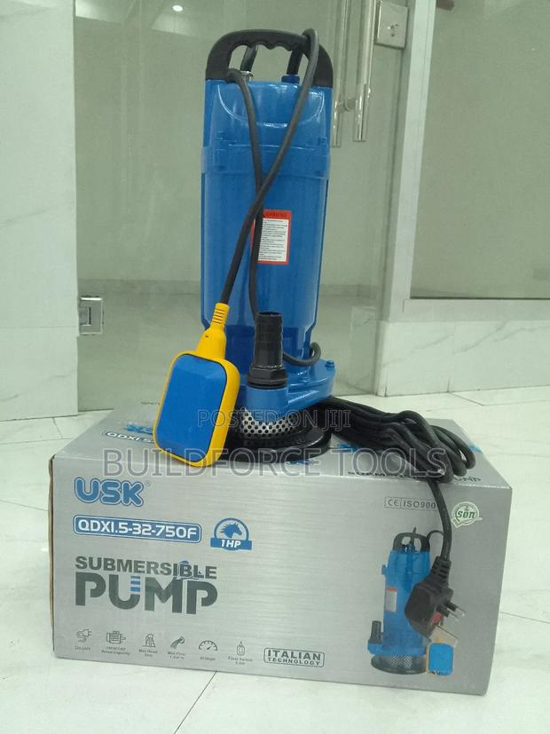 Qdxi Submersible Pump 1hp With Float Switch - main view