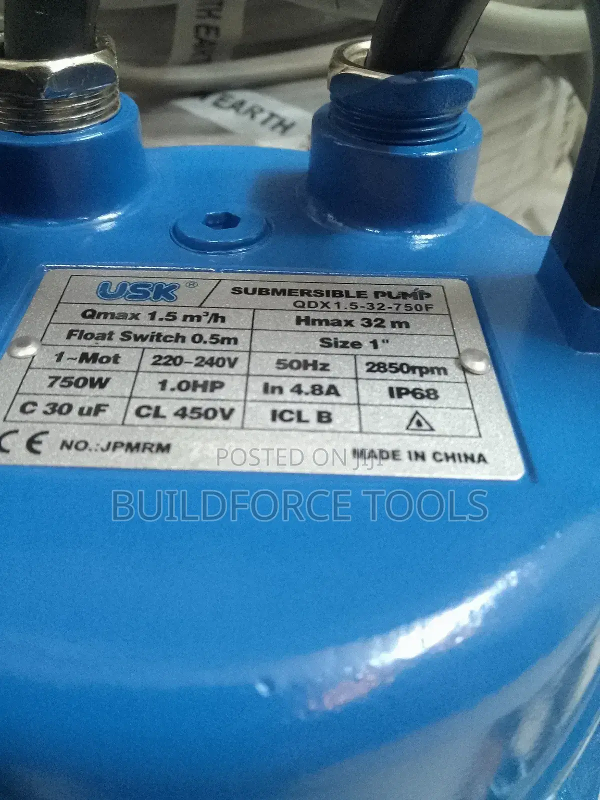 Qdxi Submersible Pump 1hp With Float Switch