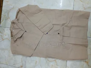 Woven Cotton Dust Coats in Beige