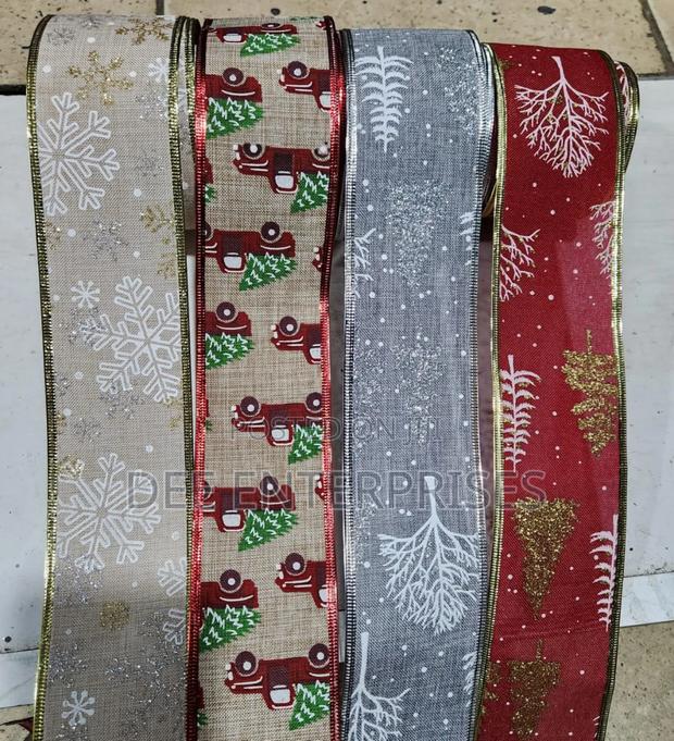 5 Meters Christmas Themed Ribbon - thumbnail 2