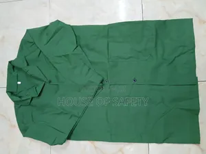 Dark Green Breathable Fabric Dust Coats