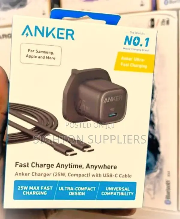 Anker Charger 25w Usb-C to Usb-C Cable