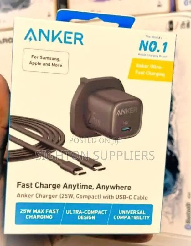 Anker Charger 25w Usb-C to Usb-C Cable