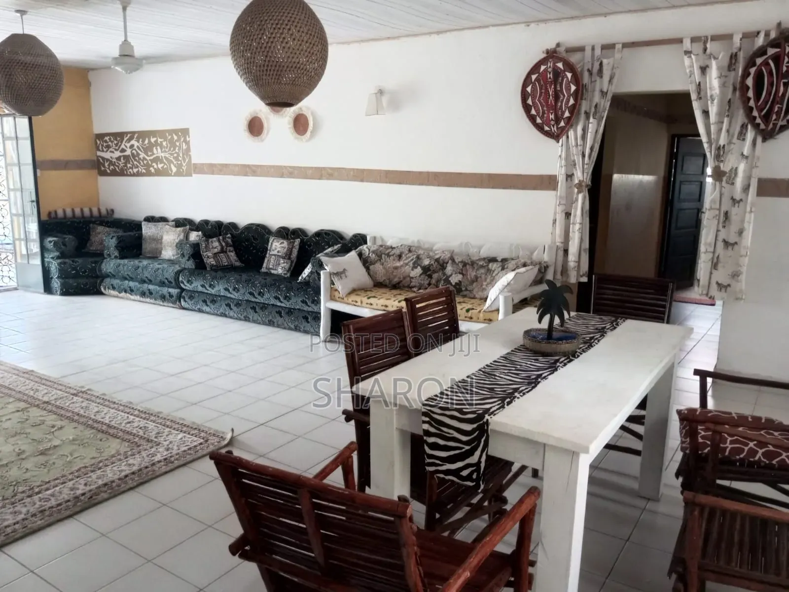 Furnished 4bdrm Villa in Tiwi Sport for rent