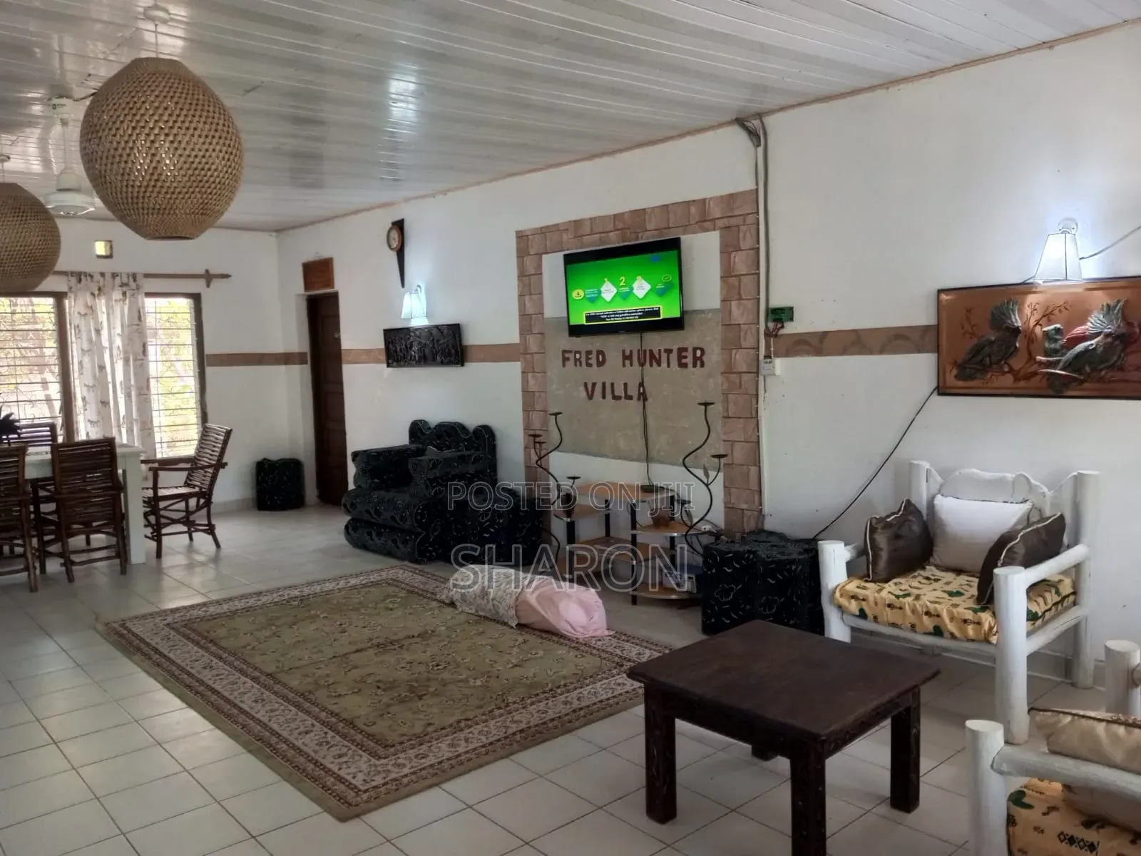 Furnished 4bdrm Villa in Tiwi Sport for rent