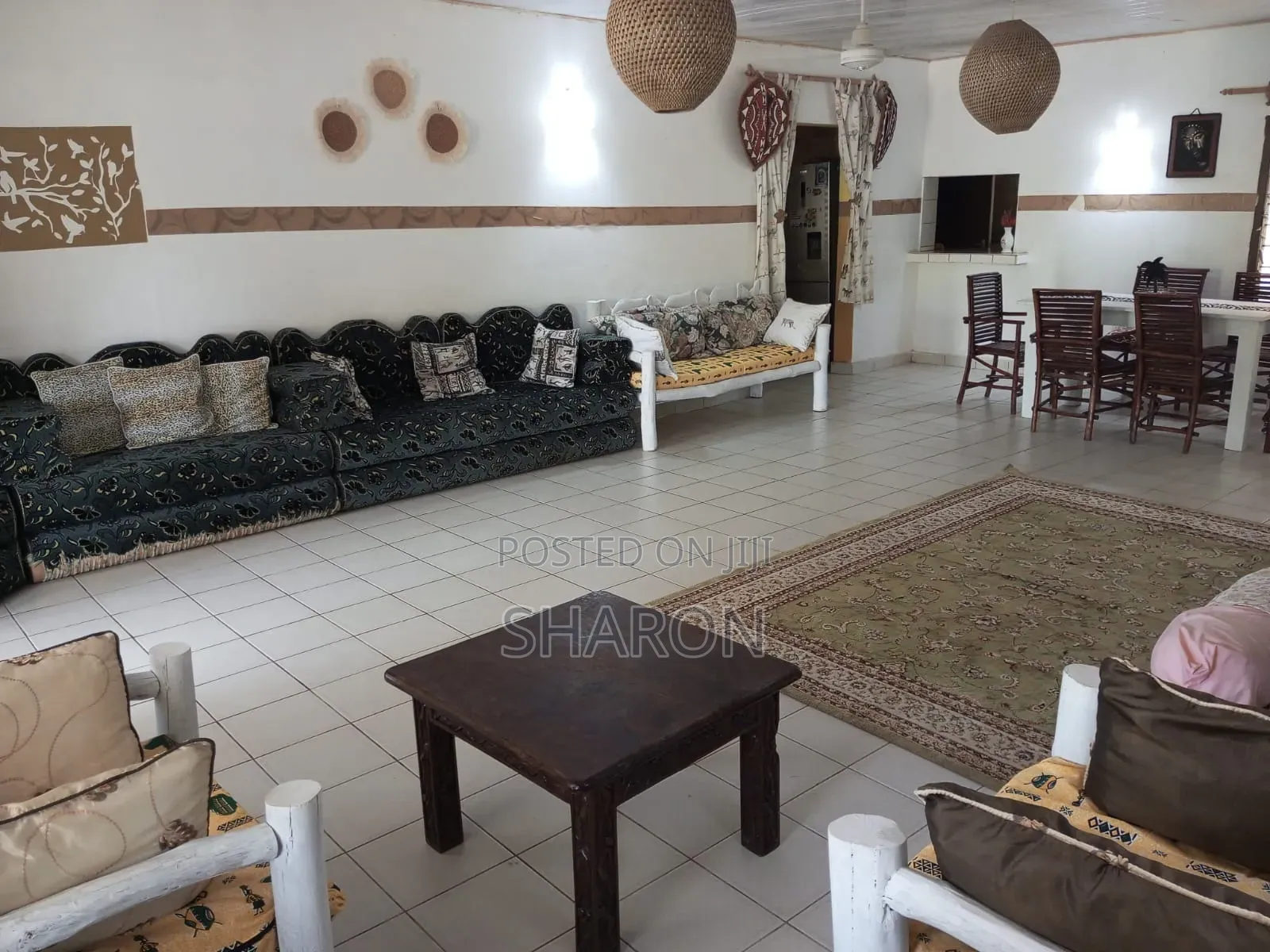 Furnished 4bdrm Villa in Tiwi Sport for rent