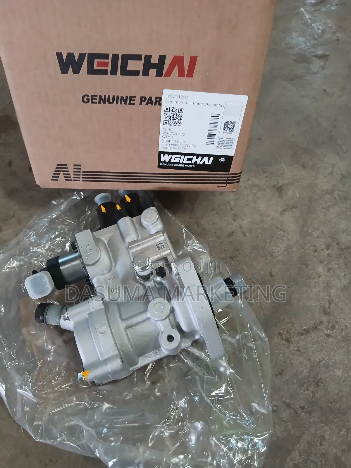 Weichai Common Rail Pump Assembly 
