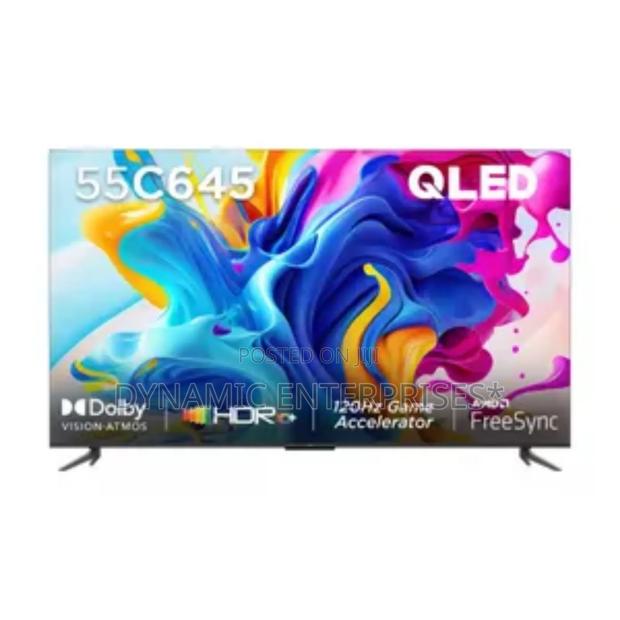 TCL 55" Qled HDR Google Tv - main view