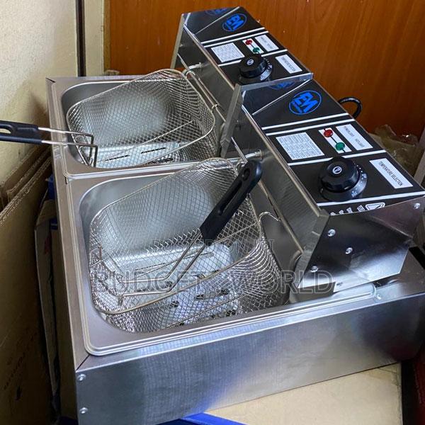 Quick Simple Frying 6l + 6l ) Commercial Double Deep Fryer
