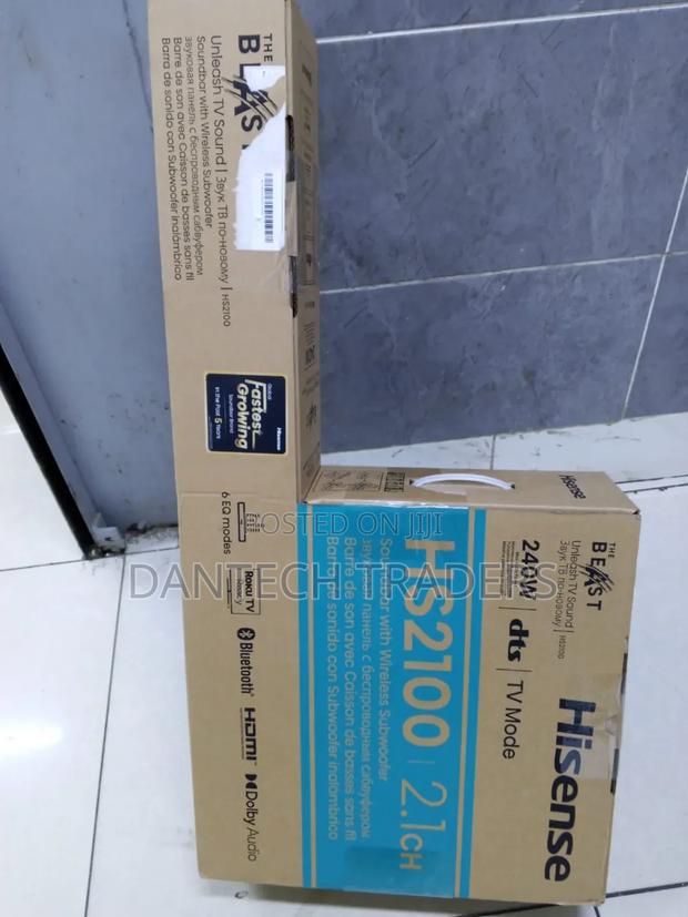 Hisense Hs2100 Soundbar Wireless Bass - main view