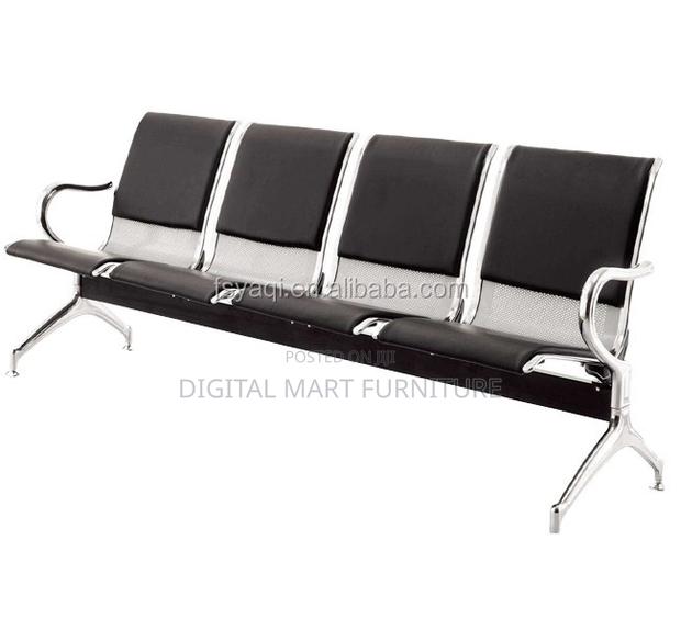 Black 3 Seater Park Bench - thumbnail 3