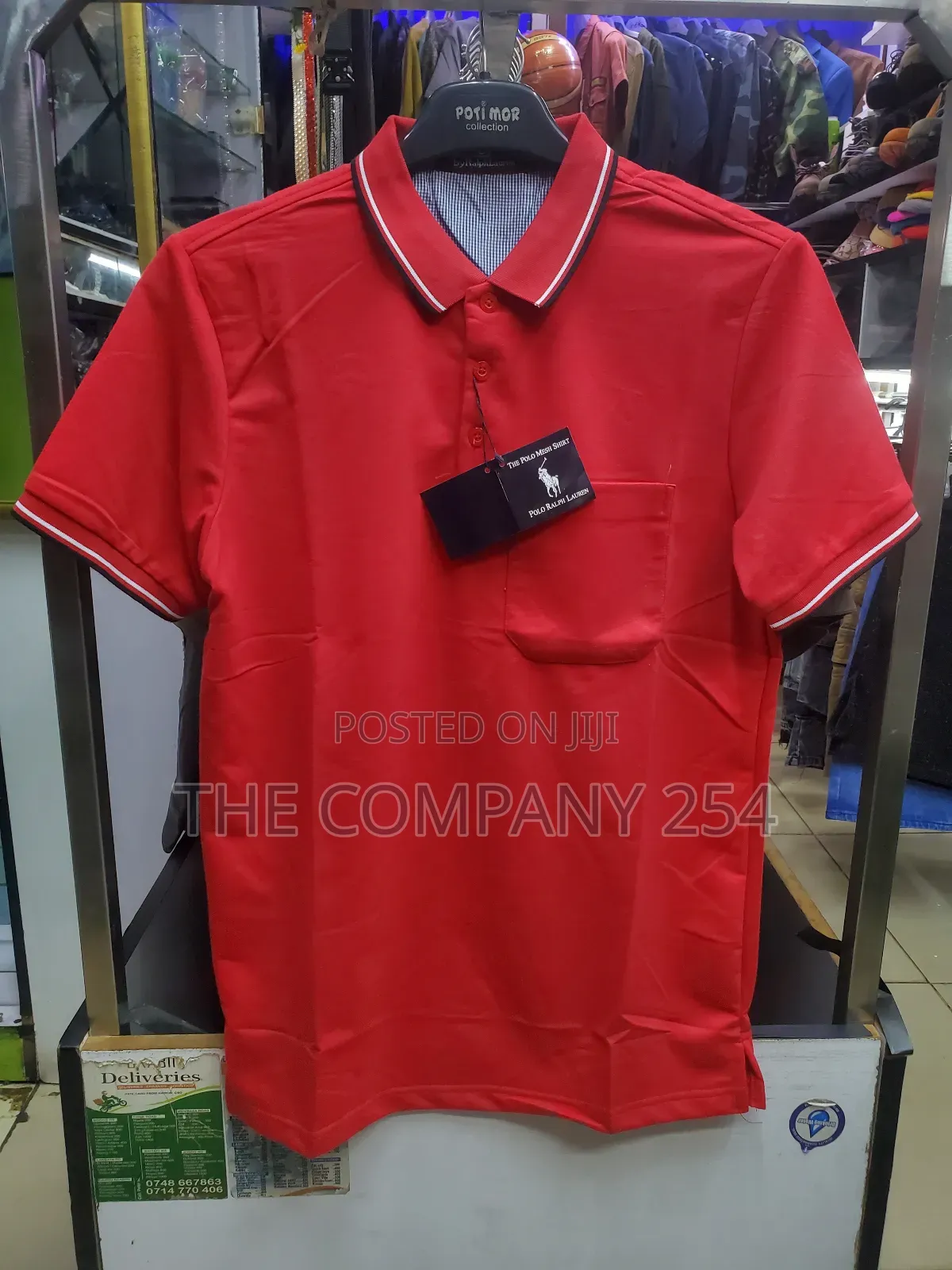 Quality Cotton Casual Cotton Collar Polo T Shirts