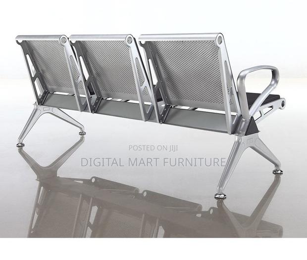 Black 3 Seater Park Bench - thumbnail 11