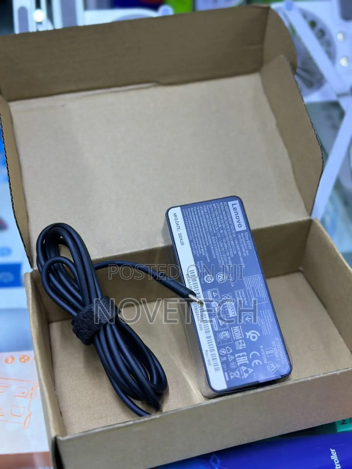 Lenovo 65w Usb-C Laptop Ac Power Adapter Charger