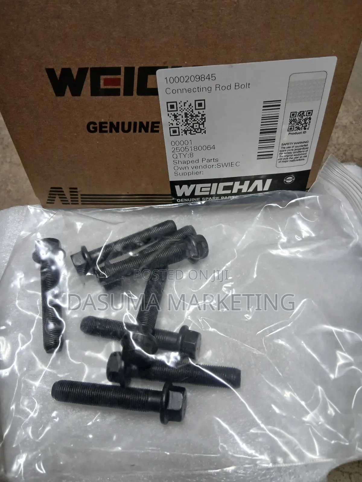 Weichai Connecting Rod Bolt