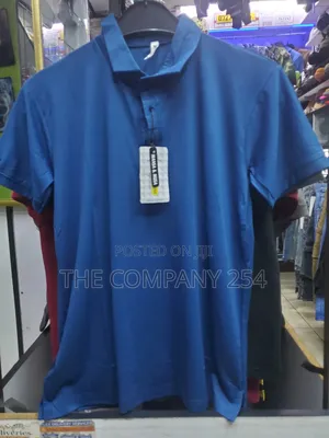 Quality Collar Shortsleeved Plain Shirts