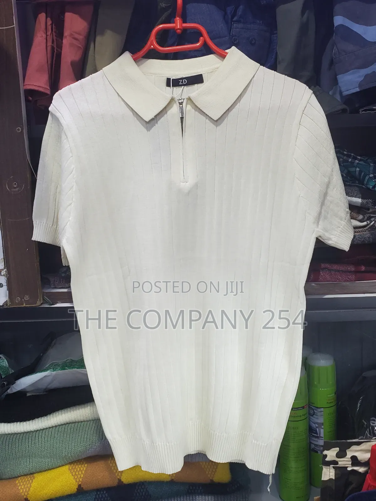 Quality Collar Shortsleeved Plain Shirts