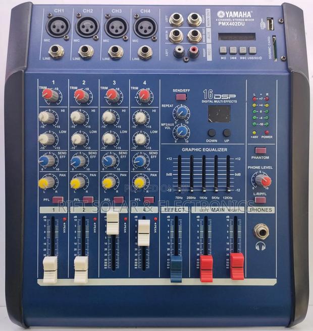 Yamaha 4 Channels Powered Mixer 500 Watts Output Power Usb/Bluetooth