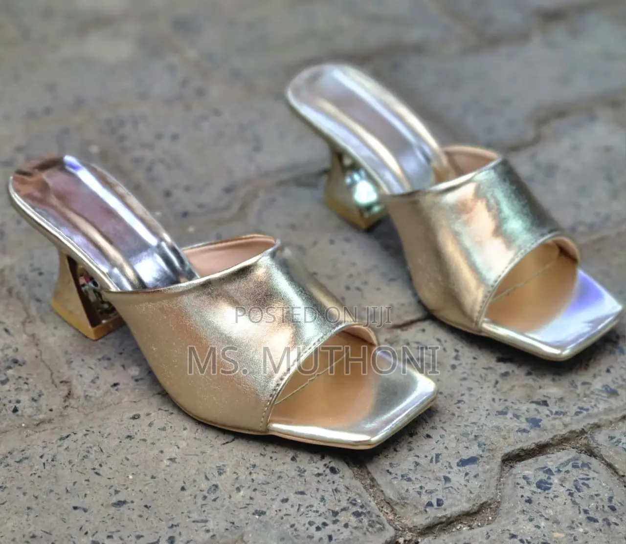 Stylish Open-Toe Mule Sandals With Non-Standard Stiletto Heels. 36-43