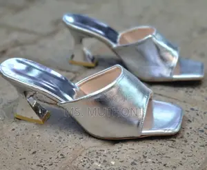 Stylish Open-Toe Mule Sandals With Non-Standard Stiletto Heels. 36-43